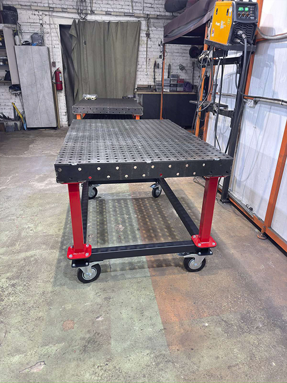 Перфорированный сварочный стол в Минске