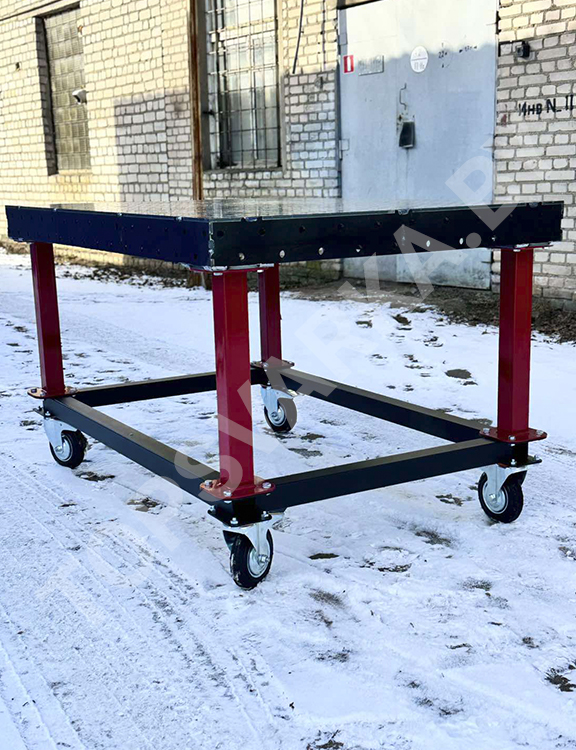 Перфорированный сварочный стол